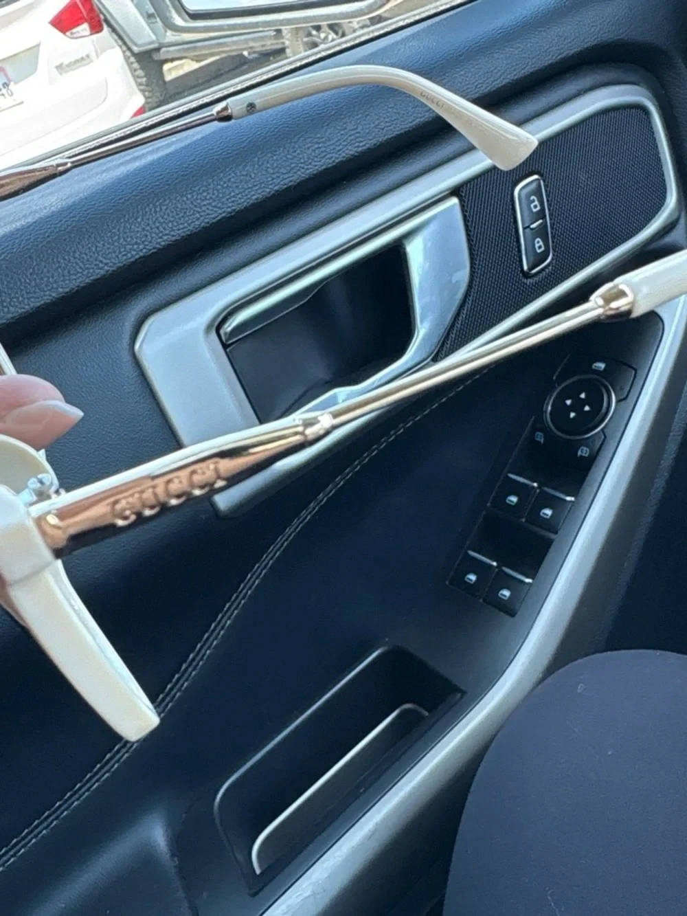 Gucci Brown Gradient Round Women's Sunglasses